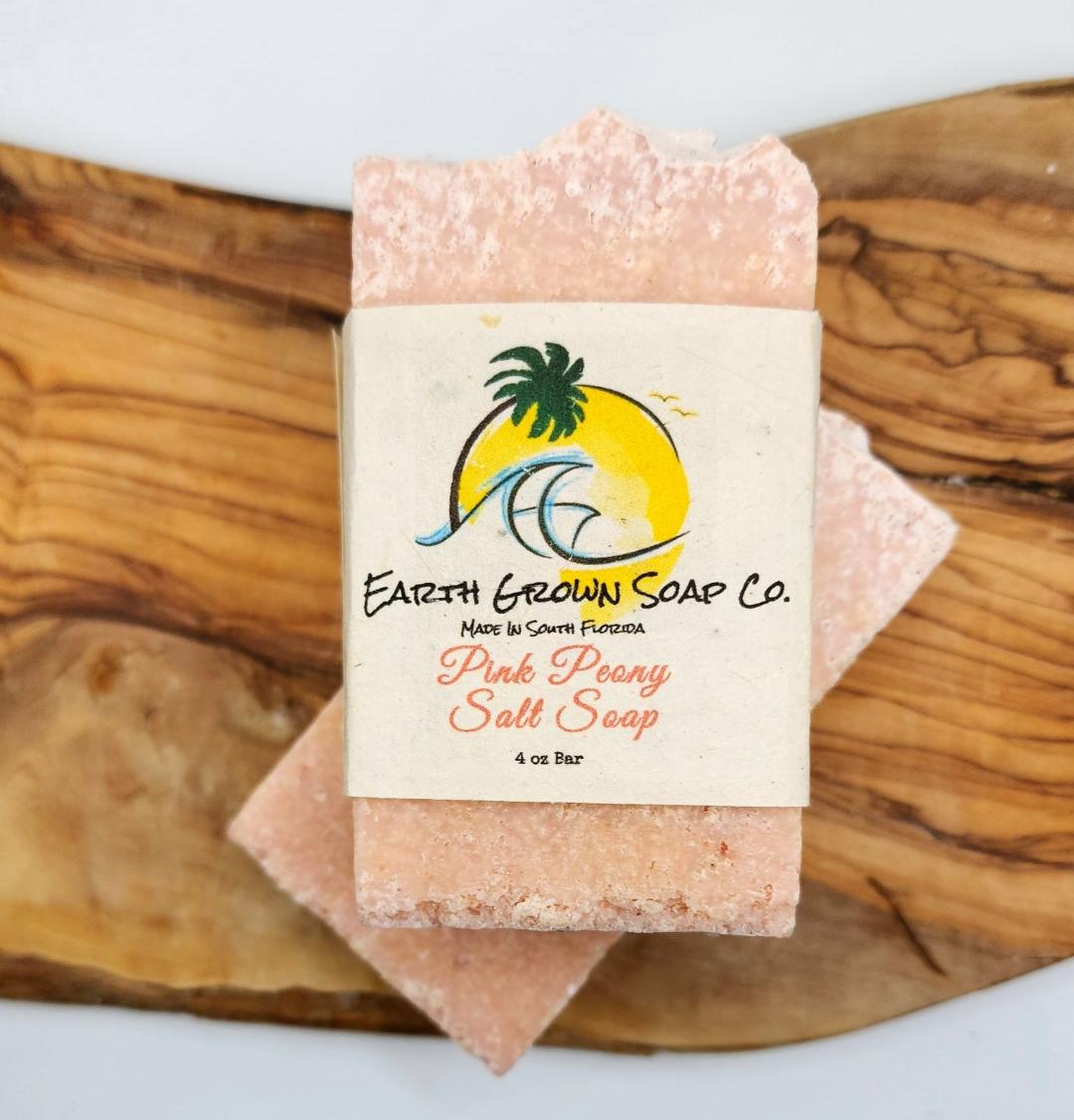 Pink Peony Salt Soap