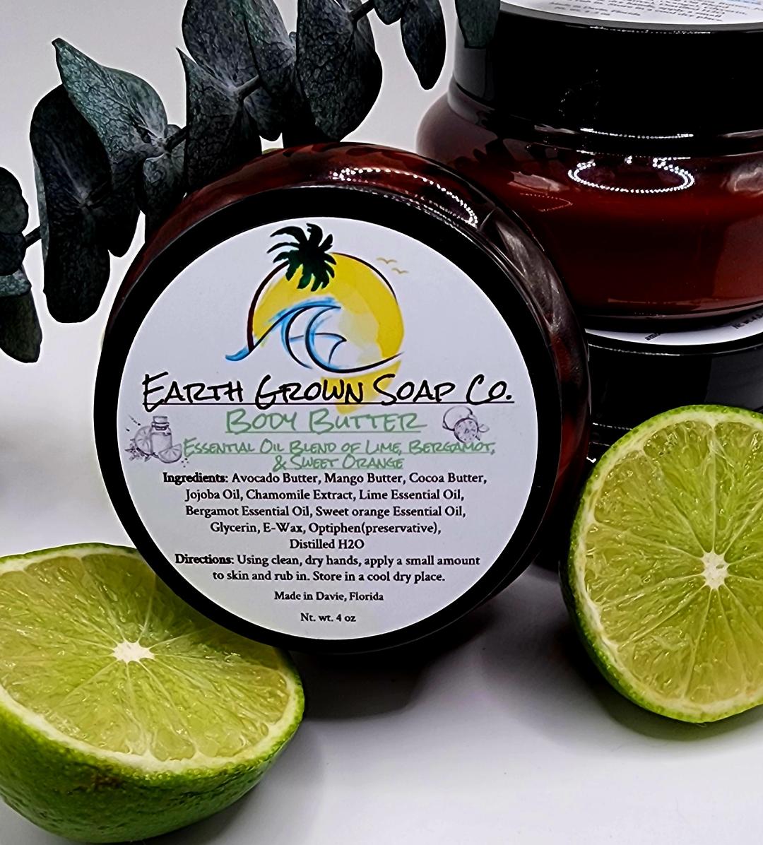 Body Butter (Lime, Bergamot, and Sweet Orange)