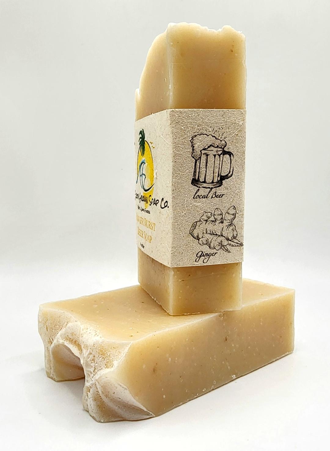 Ginger Burst Beer Soap