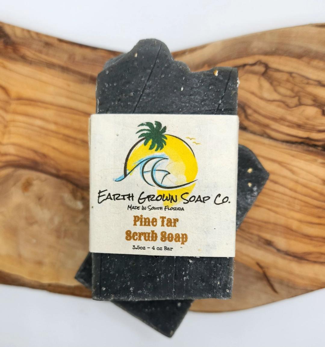 Pine Tar Scrub Soap