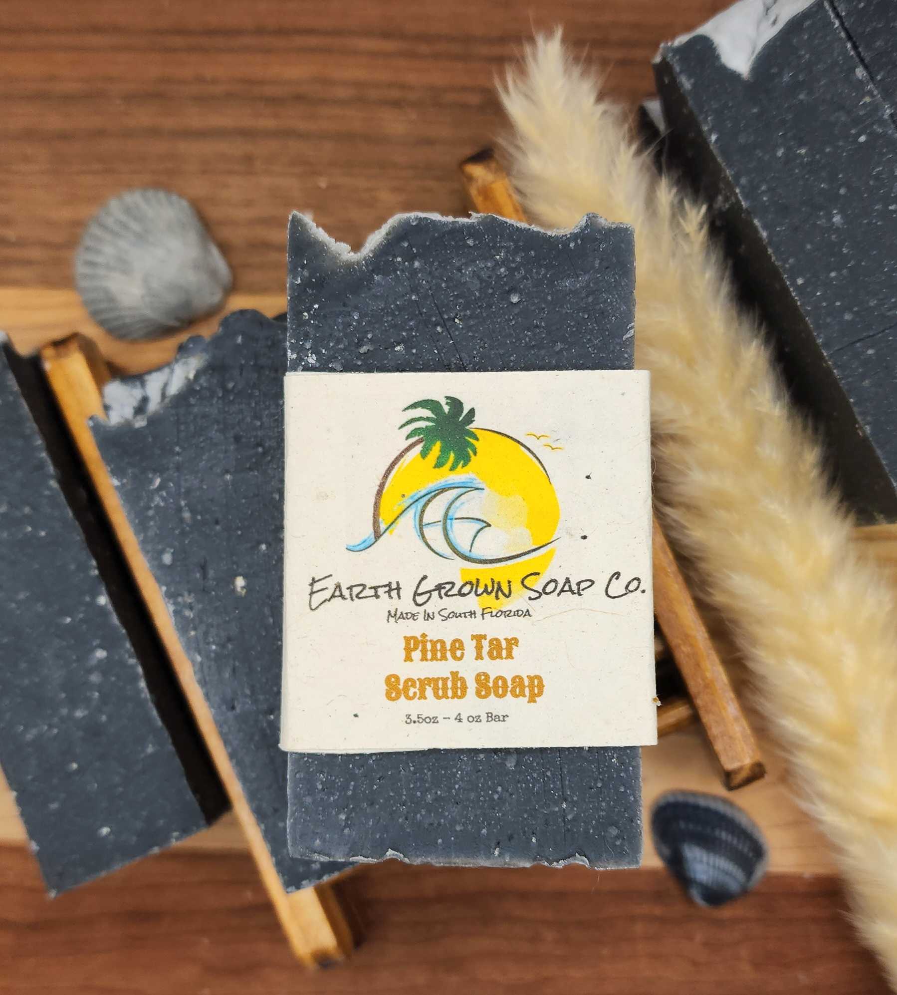 Pine Tar Scrub Soap