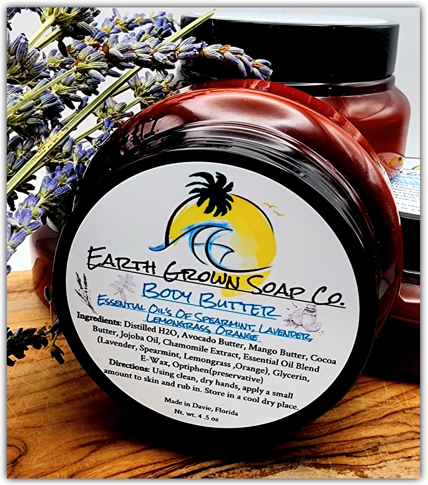 Body Butter (Lavender, Spearmint, Lemongrass, and Orange)