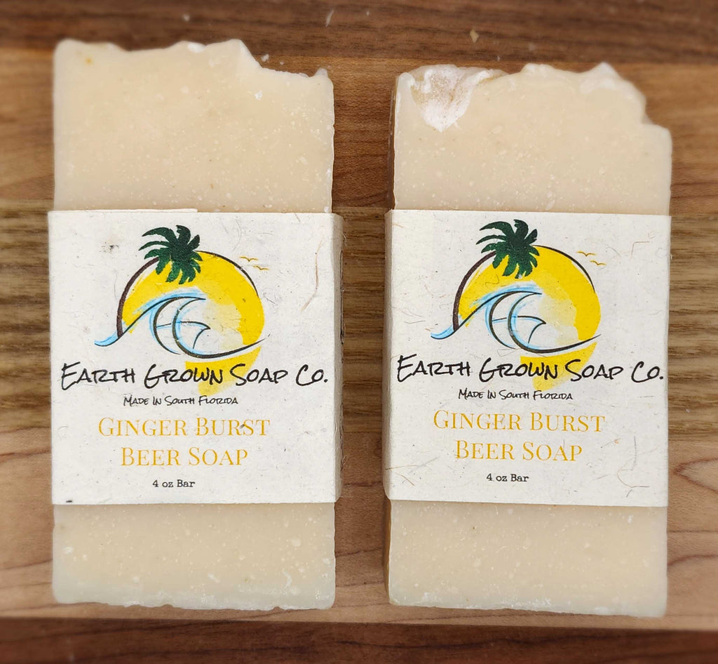 Ginger Burst Beer Soap