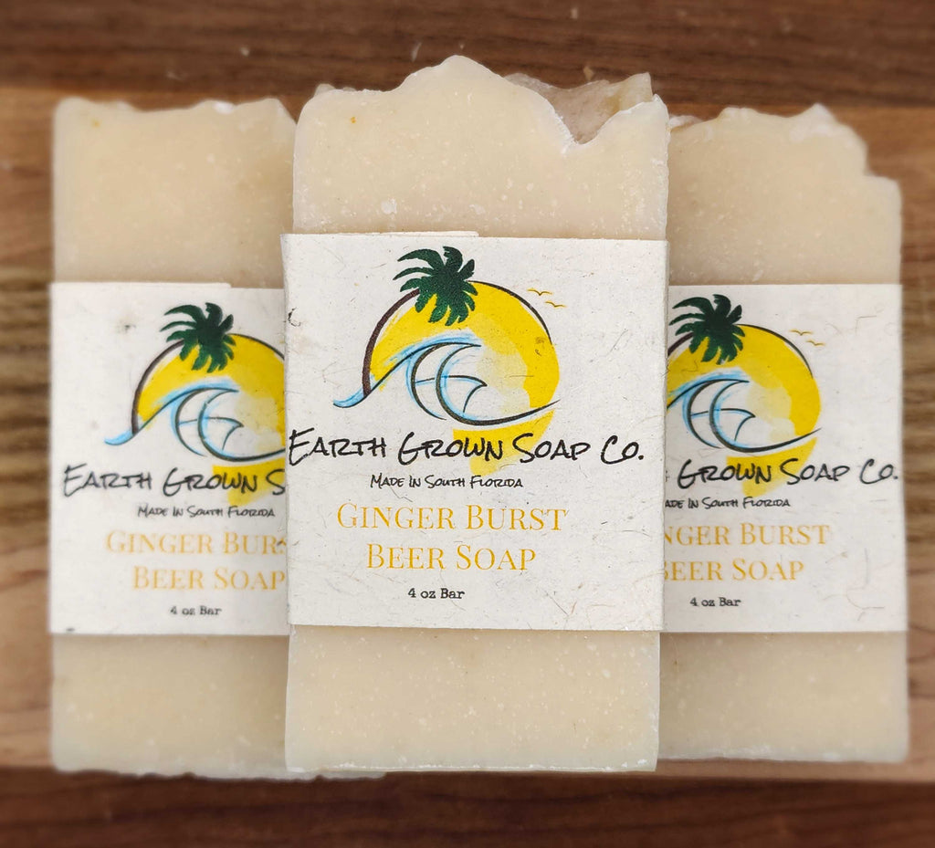 Ginger Burst Beer Soap