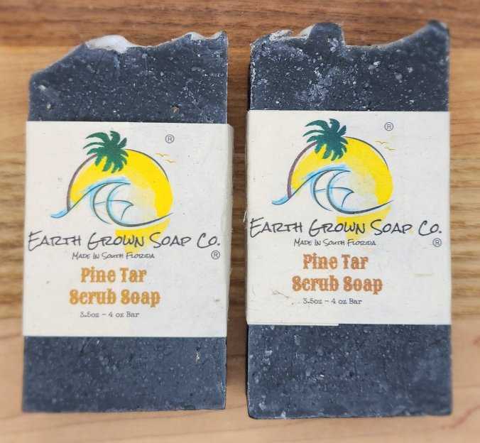 Pine Tar Scrub Soap