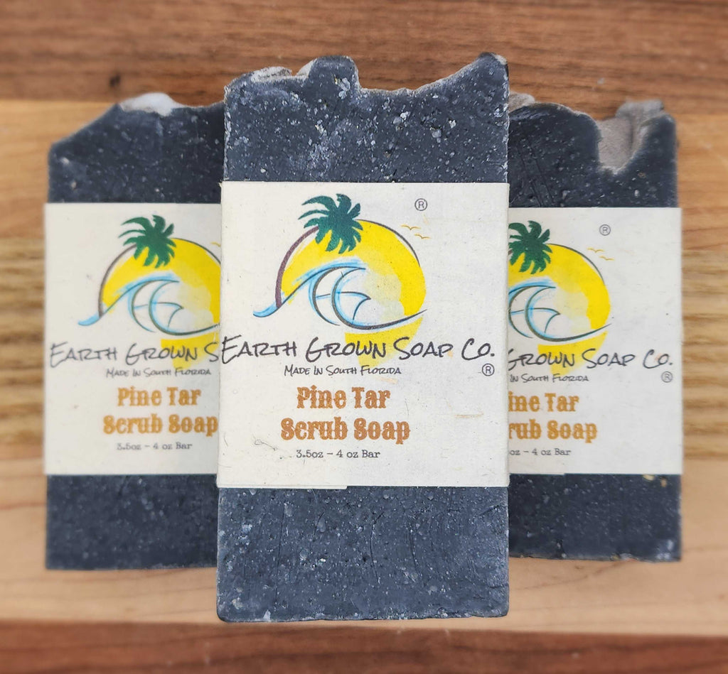 Pine Tar Scrub Soap