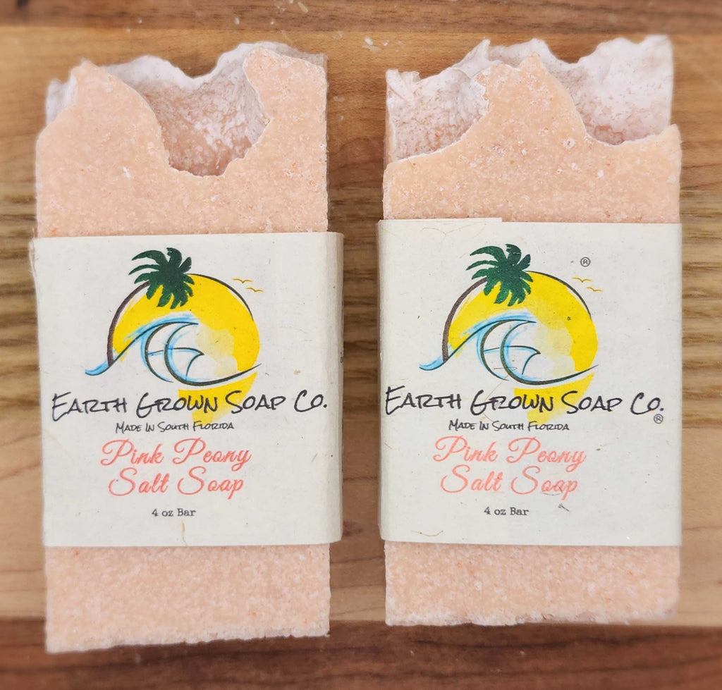 Pink Peony Salt Soap