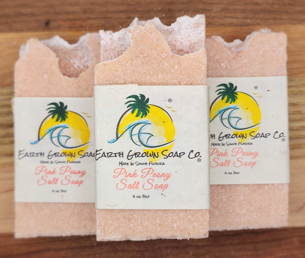 Pink Peony Salt Soap